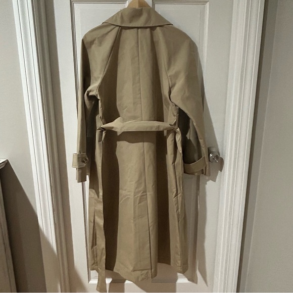 GAP Icon Trench Coat Classic Khaki Tan - Picture 10 of 16